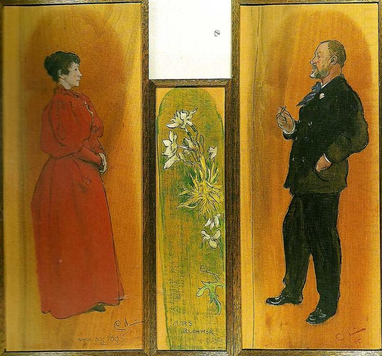Carl Larsson familjen borjeson china oil painting image